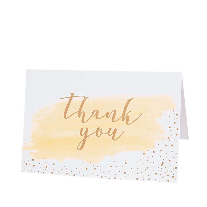 thank you card